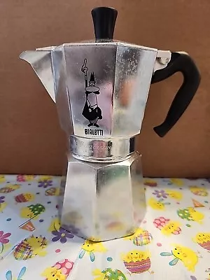 Bialetti Moka Express Stovetop Espresso Coffee Pot Maker 3 Cup Made In Italy • $23.74