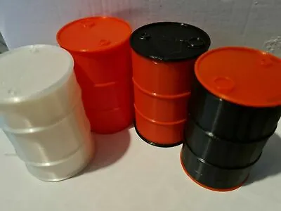 1:14 Plastic Oil Drum Barrel  RC Load Tamiya  Truck Scale Load Diorama 45 50 • £8.99