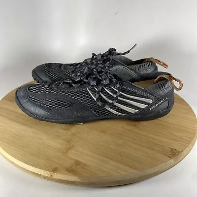 Merrell Barefoot Pace Glove Black Shoes Women's Sz 6.5 M Trail Running Sneaker  • $29.99