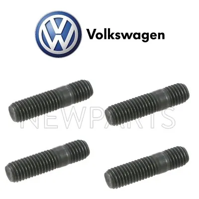For VW Beetle GTI Jetta Set Of 4 Turbo Exhaust Manifold Mounting Studs 10x28mm • $17.92