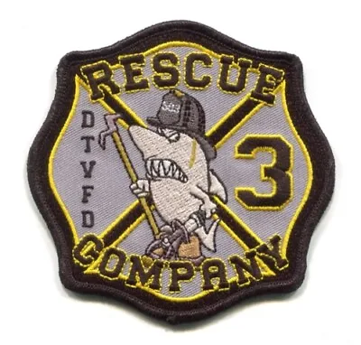 $3.95 • Buy Dumfries Triangle Fire Department Rescue Company 3 Patch Virginia VA