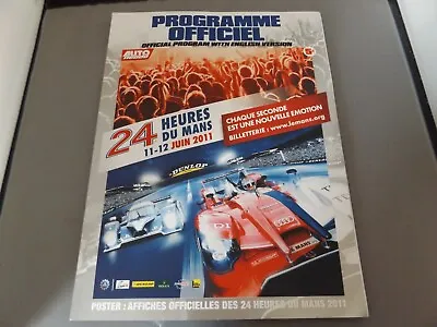 2011 Le Mans 24 Hour Programme & Entry List • £9.99