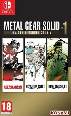 Metal Gear Solid: Master Collection Vol.1 (Switch) NEW AND SEALED - FREE POSTAGE • £32.95