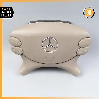 Mercedes R230 SL500 SL55 CLK500 E350 Steering Wheel Airbag Air Bag Beige OEM 74k • $149.40