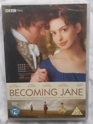 Becoming Jane DVD (2007) Anne Hathaway  Costume Drama SEALED • £2.99