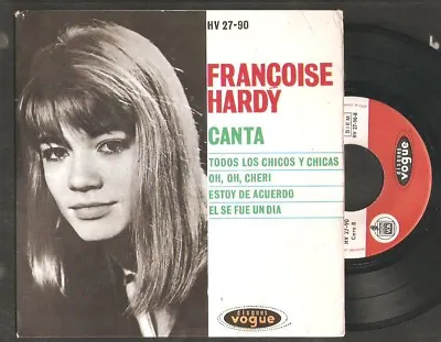 £7 • Buy FRANCOISE HARDY, Tous Les Garcons...SPANISH EP.with Track Oh,oh Cheri.See Other