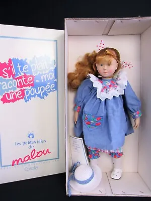 NIB Vtg 1988 COROLLE Doll LOLA 21  Vinyl & Cloth Malou Ancelin • $52