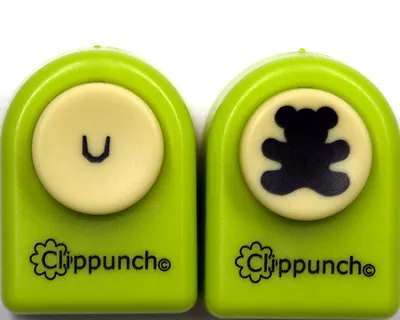 Teddy Bear - Clippunch - 2 Punchers - Set By Nellies Choice (CP009) • £1.64