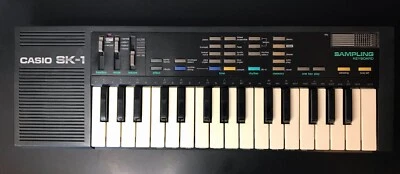 $75 • Buy Casio SK-1 Portable 32 Key Sampling Keyboard