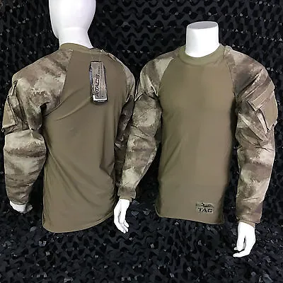NEW Valken V-Tac ZULU Combat Shirt Paintball Jersey - ATACS-AU Camo - X-Small • $69.95