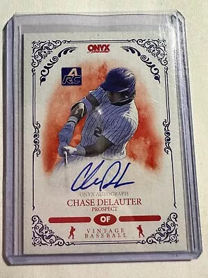 K87894 - 2022 Onyx Vintage Auto #VACD Chase Delauter • $20