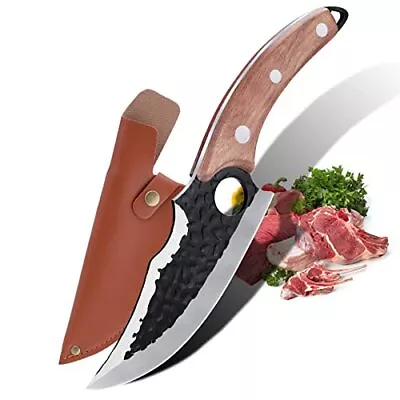 6'' Viking Chef Huusk Knife Japan Kitchen Meat Cleaver Butcher Boning Knife • $17.99