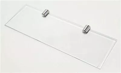 £16.29 • Buy Acrylic Shelves Wall Mounted Clear Straight Shelf With Various Chrome Supports