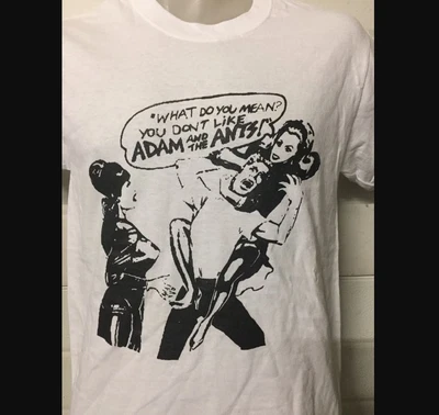 $21.84 • Buy Vintage Adam Ant What Do You Mean Shirt Classic White Unisex S-2345XL VE894