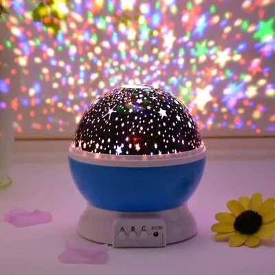 $15.89 • Buy Star Sky Projector Light Lamp Rotating Starry Baby Room LED Night Kids Gift HOT