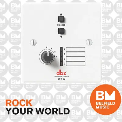 DBX ZC8 Zone Controller Wall-Mounted Up/Down Volume ZC-8 - Brand New • $155