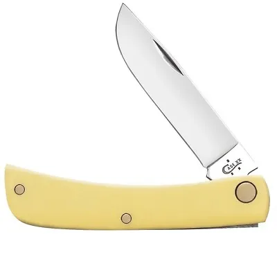 $31.68 • Buy CASE 00032 Yellow CV Sod Buster Jr Skinner 2.8  Blade EDC Folding Pocket Knife