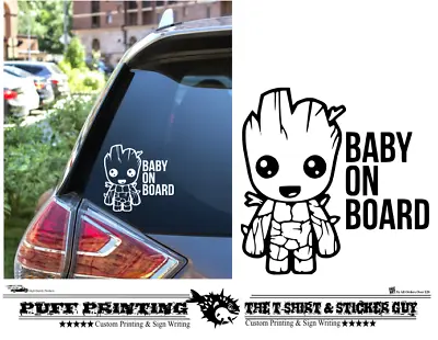 Baby On Board Windscreen Body Panel Bumper Car Sign Transfer Stickers • £2.39