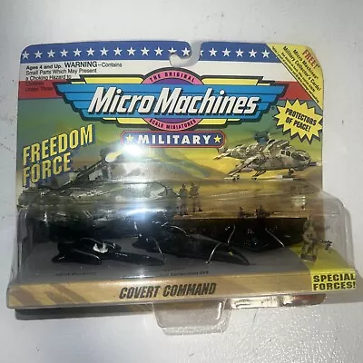 Micro Machines Military Freedom Force #14 Covert Command Special Forces 1993 NEW • $50