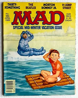 MAD MAGAZINE  APR 1989  #286 Collectibles Comics NOT TOUCHED OVER 30 YRS! VF+ • $9.99