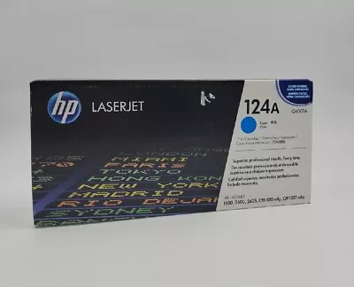 HP Laserjet 124A (Q6001A) Cyan Toner Cartridge New Factory Sealed • $40