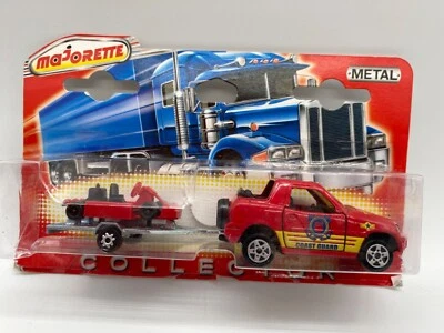 $15.80 • Buy Majorette 230 Toyota RAV4  Coast Gaurd  With Gocart Trailer On Opened Card