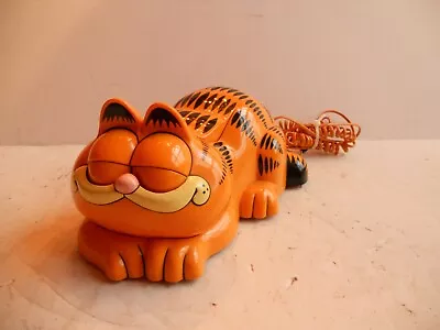 Vintage 1990'S Garfield Push Button Phone By Tyco • $100