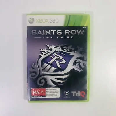 Saints Row 3 Xbox 360 Complete VGC - Region PAL - Free Postage • $8.99