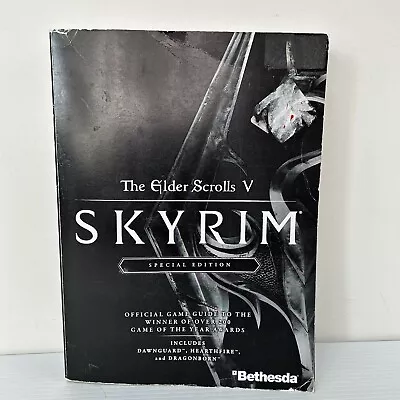 The Elder Scrolls V Skyrim Special Edition Guide Book Bethesda Includes Maps PB • $168.50