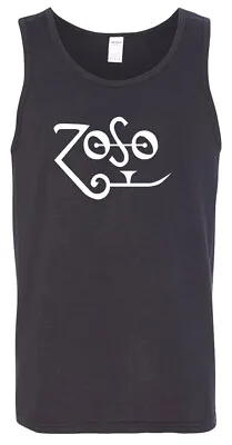 Zoso TANK TOP - Jimmy Page Plant Zeppelin Classic Rock T-shirt • $14.95