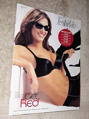 2004 Frederick's Of Hollywood Women's Holiday Fashion Catalog -  Get Red  Issue • $24