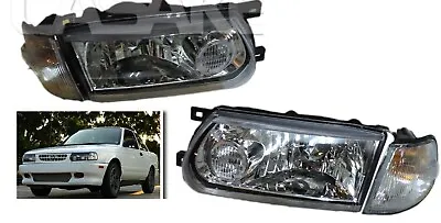 $190 • Buy New Headlights Lamp With Corner Lights For Nissan B13 Sentra 91-94 LHD - Clear