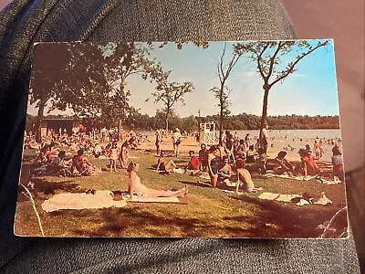 Madison WI~Beach At Vilas Park~Bathing Beauties~Lake Wingra~Vintage Postcard • $1.50