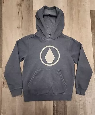 Volcom Boys Youth Blue Pullover Hoodie Sweatshirt Size Y8 • $9.99