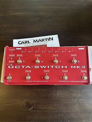 Carl Martin Octa-Switch MK III • $299