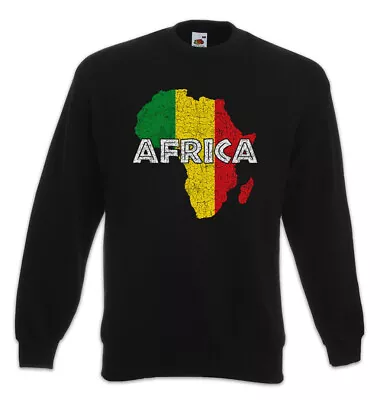 Rasta Africa Sweatshirt Pullover Babylon Irie Reggae Jamaica Rastafari Ethiopia • £34.74