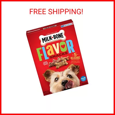 Milk-Bone Flavor Snacks Dog Biscuits Small Crunchy Dog Treats 24 Ounce • $6.02