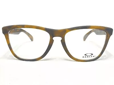 NEW Oakley Frogskins OX8131-0754 Matte Tortoise Brown Sunglasses Frames 54/17 • $69.99