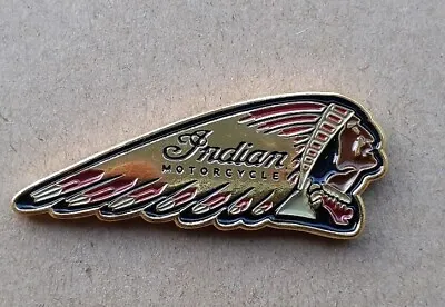 £4.50 • Buy Indian Motorcycle Pin Badge 