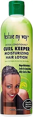 Texture My Way Organics Curl Keeper Moisturizing Hair Lotion Hair Care & Styling • £7.99
