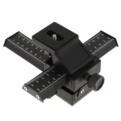 4 Way Macro Focusing Rail Slider /  Shooting For Digital SLR Camera • £27.14