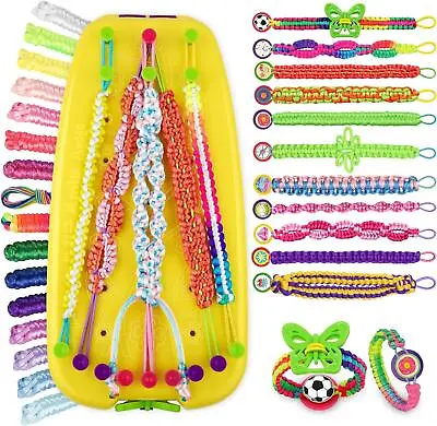 Friendship Bracelet Making Kit Toys For Girls Ages 7 8 9 10 11 12 Year Old • £15.99