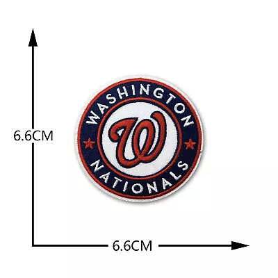 $7.99 • Buy Washington Nationals Iron/Sew On MLB Baseball Jersey Embroidered Patch