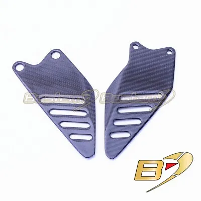 2009-2016 Ninja ZX-6R Carbon Fiber Heel Guards Twill Weave Pattern • $53.86