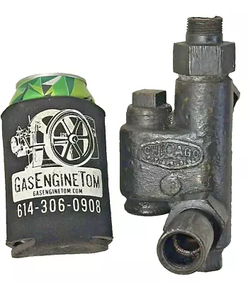 3/4  No 3 CHICAGO Brass Body INJECTOR Old Steam Engine Boiler INSPIRATOR • $449.99
