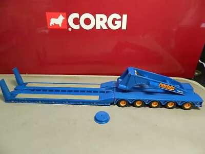 Corgi 1:50 Scale 5 Axle King Low Loader Trailer Pickfords Industrial In VGC. • £22.13