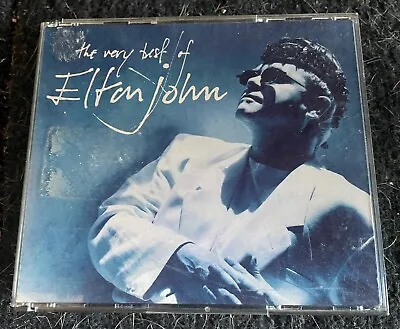 Elton John - The Very Best Of Elton John (1990 2xCD Fat Box Rocket / Phonogram) • $12.55