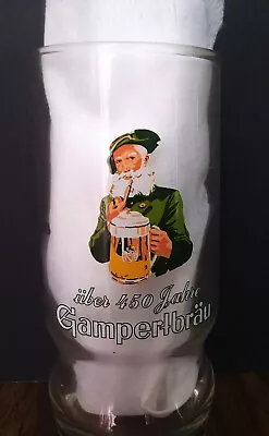 Vtg.Gampertbrau German Beer Glass-1980’s • $3.75