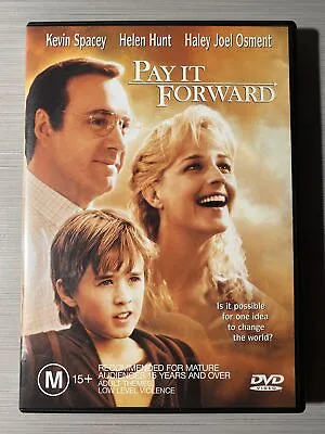 $9 • Buy Pay It Forward  (DVD, 2000) - Kevin Spacey - Like New Region 4