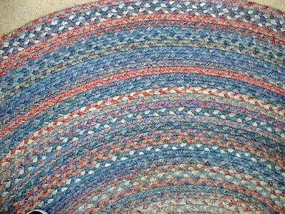 $625 • Buy  Capel Braided Rug AMERICAN LEGACY #903241 LGE OVAL 7'X9' Multi Colored USA Made